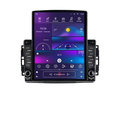 Navigáció CHRYSLER Jeep Manuális H-202 TESLA típusú 9.7"-os képernyő Android Rádió Bluetooth Internet GPS WIFI 4+32GB DSP 4G O v2