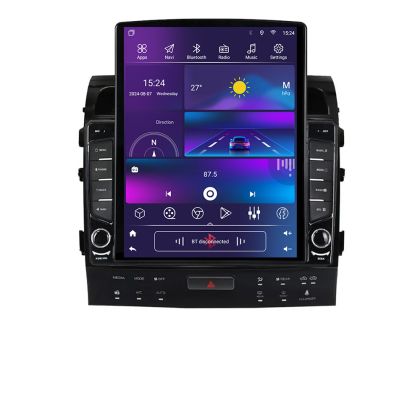 Toyota Landcruiser 200 V8 2007-2015 navigációval és 360 fokos Android rádióval, GPS-szel, internettel, Octa Core 4+64 LTE processzorral és RAM-mal KIT-381-360+EDT-E709