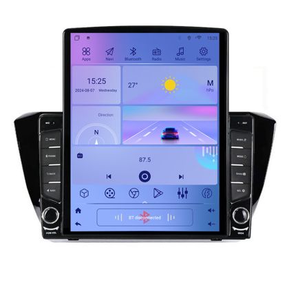 Navigáció Skoda Superb 3 2015- H-932 TESLA típusú 9.7"-os képernyő Android Rádió Bluetooth Internet GPS WIFI 4+32GB DSP 4G O