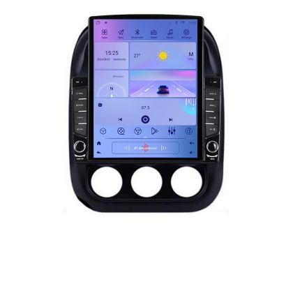 Navigáció Jeep Compass 2010-2016 Manuális H-2500 TESLA típusú képernyő 9.7" Android Rádió Bluetooth Internet GPS WIFI 4+32G