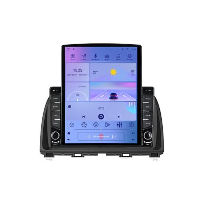 Navigáció MAZDA CX-5 2012- Manuális H-212 TESLA típusú képernyő 9.7" Android Rádió Bluetooth Internet GPS WIFI 4+32GB DSP 4