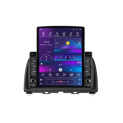 Navigáció MAZDA CX-5 2012- Manuális H-212 TESLA típusú képernyő 9.7" Android Rádió Bluetooth Internet GPS WIFI 4+32GB DSP 4