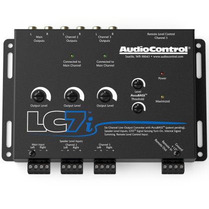 Convertor Hi-Low 6 canale Audiocontrol LC7i