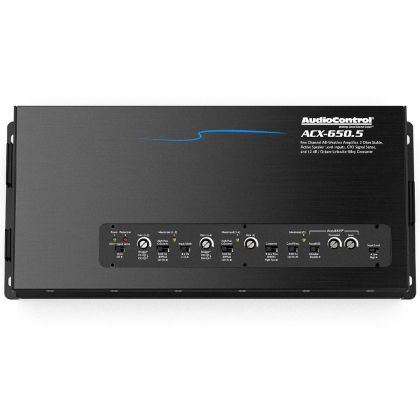 Amplificator Marin Audio Control ACX-650.5, 4 x 75 + 350 watts, in 2 sau 4 ohm, clasa D, 5 canale