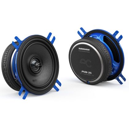 Set 2 Difuzoare coaxiale Audiocontrol PNW-35, 25 watts, 89 mm, 3.5", 2 ohm