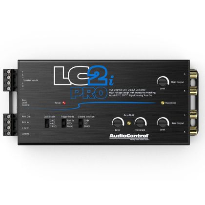 Convertor sunet 2 canale cu AccuBass 12V AudioControl LC2i PRO