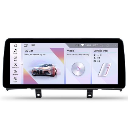 Navigatie dedicata Edotec BMW Seria 1 F20 masini cu EVO Android ecran 12.3" 8+128 4G BT