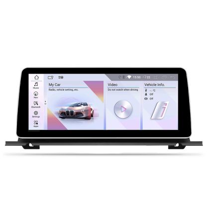 Navigatie BMW Seria 5 F07 GT 2016-2017 cu ecran EVO Android ecran 12.3" 8+128 4G BT