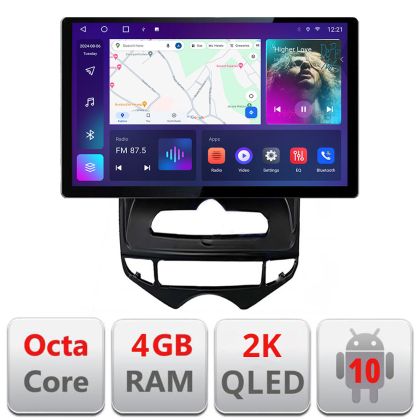 Dedikált navigáció Edonav Hyundai IX20 2010-2019, 2K QLED 13"-os képernyő, Octacore processzor, 4 GB RAM, 32 GB HDD, 4G, 360°, DSP, Carplay, Bluetooth