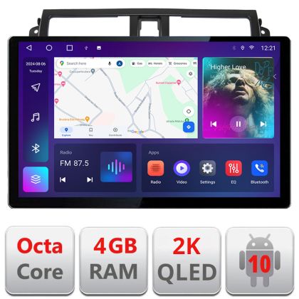 Dedikált navigáció Edonav Suzuki Celerio 2014-2021, 2K QLED 13"-os képernyő, Octacore processzor, 4 GB RAM, 32 GB HDD, 4G, 360°, DSP, Carplay, Bluetooth