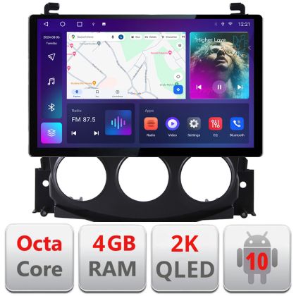 Dedikált navigáció Edonav Nissan 370Z 2008-2012, 2K QLED 13"-os képernyő, Octacore, 4 GB RAM, 32 GB HDD, 4G, 360°, DSP, Carplay, Bluetooth
