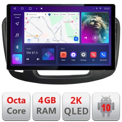 Dedikált navigáció Edonav Chrysler 200 2015-2019, 2K QLED 13" képernyő, Octacore, 4G RAM, 32Gb HDD, 4G, 360, DSP, Carplay, Bluetooth