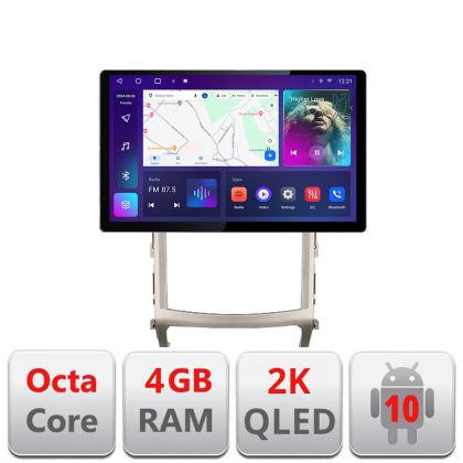 Edonav Hyundai IX55 dedikált navigáció, 2K QLED 13", Octacore, 4 GB RAM, 32 GB HDD, 4G, 360°, DSP, Carplay, Bluetooth EDT-E513-PRO