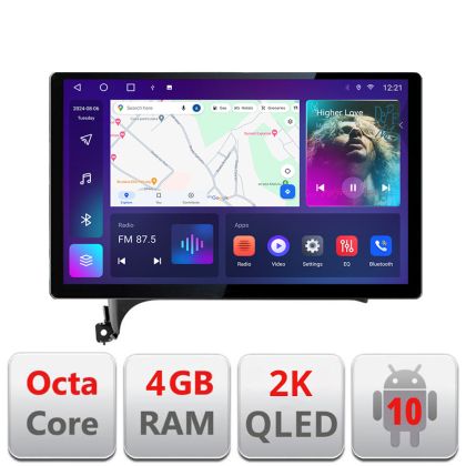 Dedikált navigáció Kia Cerato 2013-2017 N-1562 Edonav képernyő 13" 2K 4+32 Android Waze USB navigáció 4G 360 Toslink Youtube Rádió