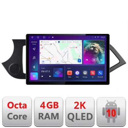 Dedikált navigáció Kia Picanto 2011-2015 N-217 Edonav képernyő 13" 2K 4+32 Android Waze USB navigáció 4G 360 Toslink Youtube Rádió