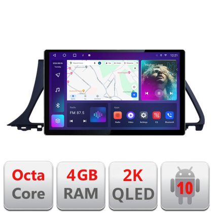 Dedikált navigáció Hyundai Sonata N-417 Edonav képernyő 13" 2K 4+32 Android Waze USB navigáció 4G 360 Toslink Youtube Rádió KIT-4