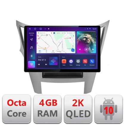 Dedikált navigáció Subru Legacy 2010-2015 N-458 Edonav képernyő 13" 2K 4+32 Android Waze USB navigáció 4G 360 Toslink Youtube Rad
