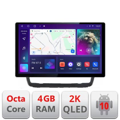 Dedikált navigáció BMW 1-es széria E87 N-BMW117 Edonav képernyő 13" 2K 4+32 Android Waze USB navigáció 4G 360 Toslink Youtube Rádió K