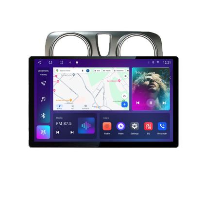 Navigatie dedicata Dacia Dokker Edonav ecran 13" 2K 4+32 Android Waze USB Navigatie 4G 360 Toslink Youtube Radio kit-