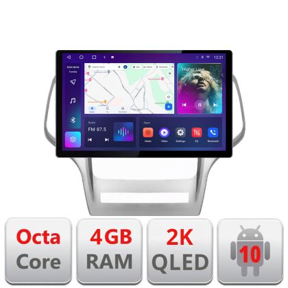 Dedikált navigáció Jeep Gran Cherokee 2011-2013 N-GRCHE Edonav képernyő 13" 2K 4+32 Android Waze USB Navigáció 4G 360 Toslink You