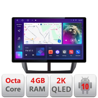 Dedikált navigáció Subaru Forester 2007-2013 N-SU01 Edonav képernyő 13" 2K 4+32 Android Waze USB navigáció 4G 360 Toslink Youtube