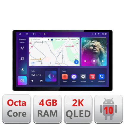 Dedikált navigáció Subaru Outback Legacy N-SU02 Edonav képernyő 13" 2K 4+32 Android Waze USB navigáció 4G 360 Toslink Youtube Rad