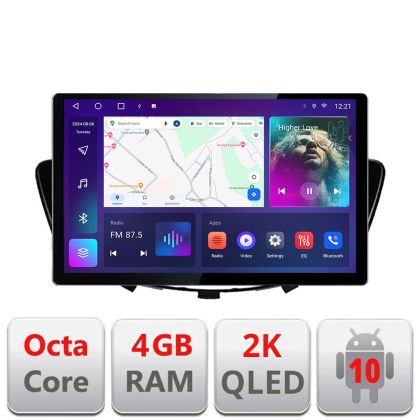 Dedikált navigáció Subaru Tribecca 2007-2011 Edonav képernyő 13" 2K 4+32 Android Waze USB navigáció 4G 360 Toslink Youtube Rádió