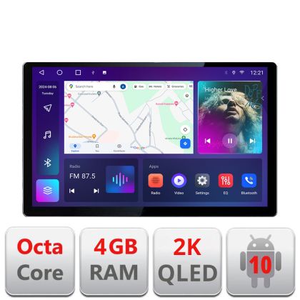Navigatie dedicata Toyota Prius 2009-2014 N-TY39 Edonav ecran 13" 2K 4+32 Android Waze USB Navigatie 4G 360 Toslink Youtube Ra