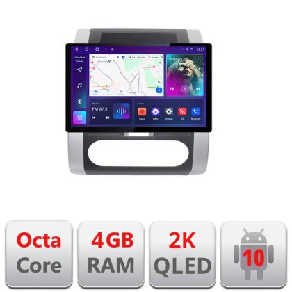 Dedikált navigáció Nissan X-Trail 2007-2013 N-001 Edonav képernyő 13" 2K 4+32 Android Waze USB navigáció 4G 360 Toslink Youtube R