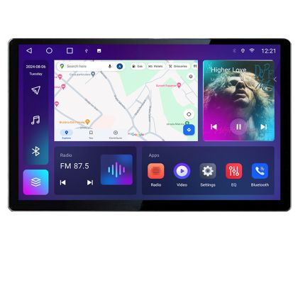 Navigatie dedicata Toyota Corolla/Auris 2018- N-388 Edonav ecran 13" 2K 4+32 Android Waze USB Navigatie 4G 360 Toslink Youtube
