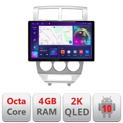 Navigatie dedicata Dodge Caliber 2006-2010  N-caliber-06 Edonav ecran 13" 2K 4+32 Android Waze USB Navigatie 4G 360 Toslink Yo