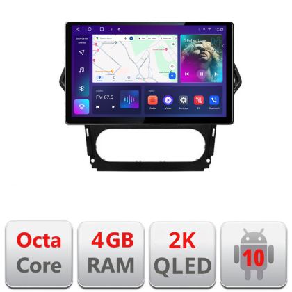 Dedikált navigáció Ford Mondeo 2010-2014 N-MONDEO-CLIMA Edonav képernyő 13" 2K 4+32 Android Waze USB Navigáció 4G 360 Toslink You