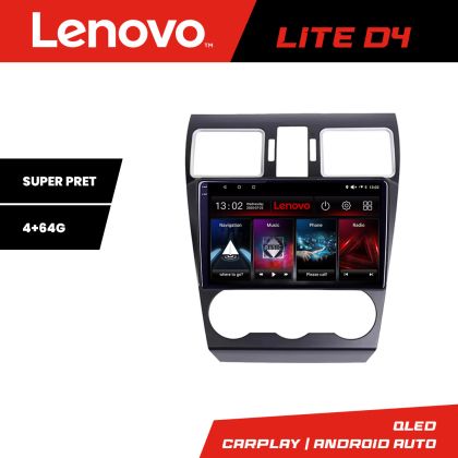 Navigáció Subaru Forester XV Lenovo QLED 1K 4+64 WIFI 5Ghz carplay android auto Android kit-062-2019+EDT-LITE-D4-9-4+64
