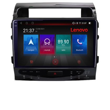Navigatie Toyota Landcruiser J150 2010-2018 Lenovo 8 core QLED Qualcomm 4+64 360 Android Waze USB Navigatie Internet Youtube Radio