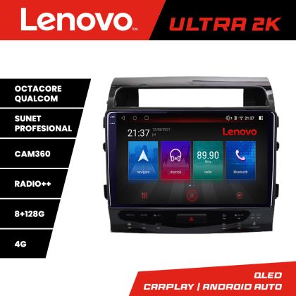 Navigatie Toyota Landcruiser J150 2010-2018 Octa Core cu Android Radio Bluetooth Internet GPS WIFI DSP 4+64GB 4G RESIGILAT