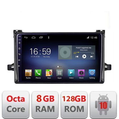 Navigatie Toyota Urbancruiser 2009-2014 Octa Core cu Android Radio Bluetooth Internet GPS WIFI DSP 8+128GB 4G