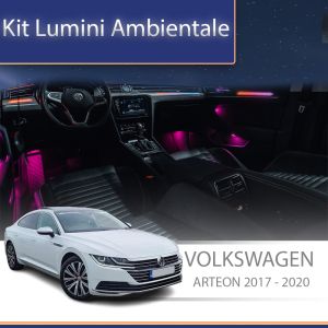VW Arteon 2019-2020 hangulatvilágítás komplett telefonvezérlő szett vagy gyári rendszer