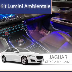 Jaguar XE XFL 2016-2020 hangulatvilágítás komplett telefonvezérlő szett vagy gyári rendszer