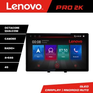 Navigatie Renault Megane 3 Fluence K-145 Lenovo PRO 4+64 13 inch 2K android 4G DSP gps internet 