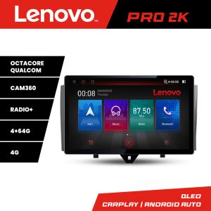 Navigáció Smart For Two 2010-2015 K-Smart10 Lenovo PRO 4+64 13 hüvelykes 2K android 4G DSP gps internet