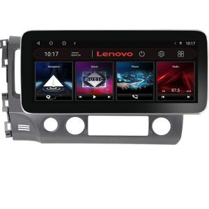 Navigatie Honda Civic 2005-2011 K-044 Lenovo PRO 8+256 12.3 inch qled android 4G DSP gps internet 