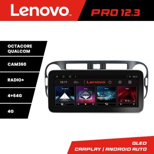 Navigáció VW TIGUAN és Golf Plus 2001-2011 Lenovo PRO 4+64 12.3 hüvelykes qled android 4G DSP gps internet 8Core