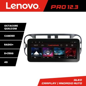 Navigatie VW Tiguan si Golf Plus 2012-2016 Lenovo PRO 8+256 12.3 inch qled android 4G DSP gps internet  Kit-489v2