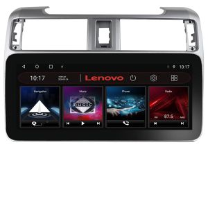 Navigáció Toyota 4runner 2009-2019 Lenovo PRO 4+64 12,3 hüvelykes qled android 4G DSP gps internet KIT-4runner