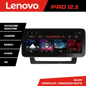 Navigatie Mitsubishi ASX 2020 K-asx2020 Lenovo PRO 4+64 12.3 inch qled android 4G DSP gps internet a