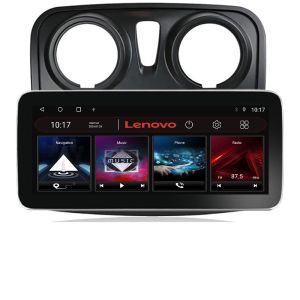 Navigatie Dacia Sandero Logan 2012-2020 K-sandero Lenovo PRO 4+64 12.3 inch qled android 4G DSP gps internet 