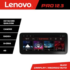 Navigatie Smart 2005-2010 K-smart05 Lenovo PRO 8+256 12.3 inch qled android 4G DSP gps internet 