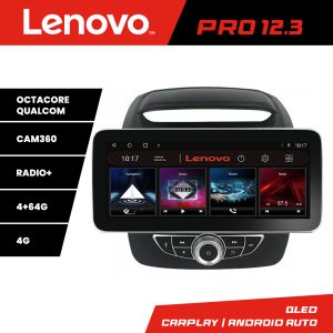 Navigáció Kia Sorento 2012-2015 autók gyári navigációval Lenovo PRO 4+64 12.3 hüvelykes qled android 4G DSP gps internet e
