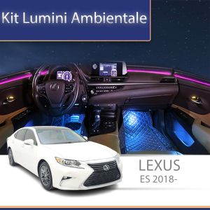 Lumini ambientale Lexus ES 2018-2023 set complet control telefon sau sistem original