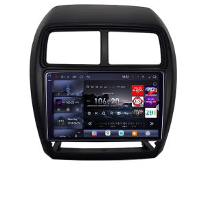 Navigatie Mitsubishi ASX 2017-2021 model facelift Android radio gps internet 8 core QLED 2K 16+512GB 360 Edotec